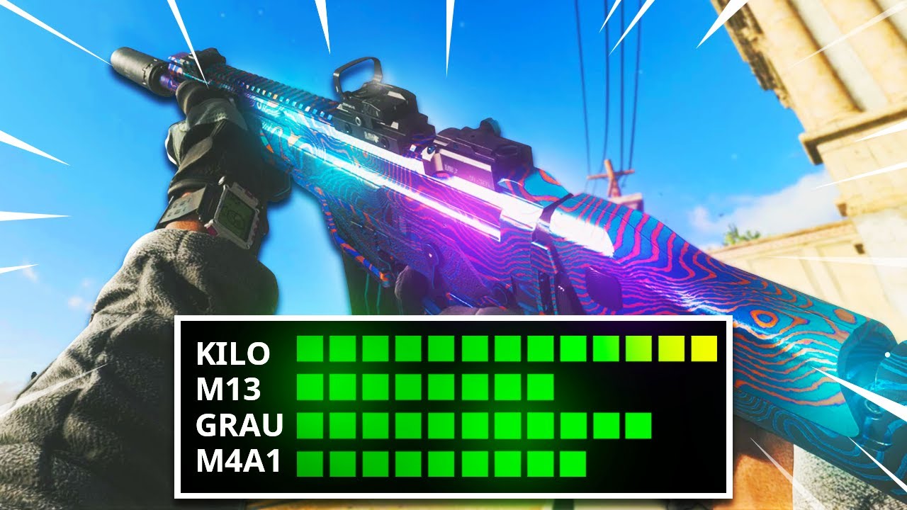 They say the KILO 141 is better than the M4 and the GRAU.. (Modern Warfare Warzone)