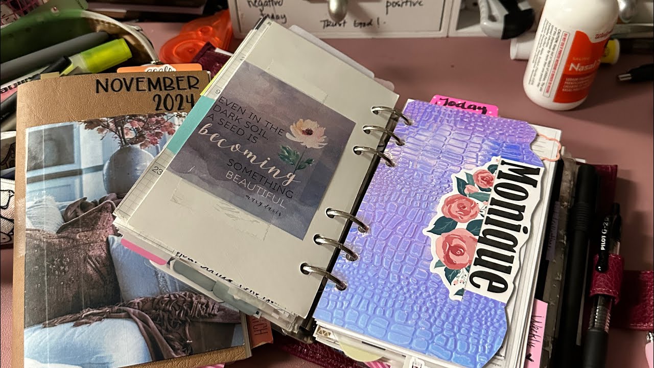 Working in my Personal Rings w/ Flip & Some Main Planner Stuff