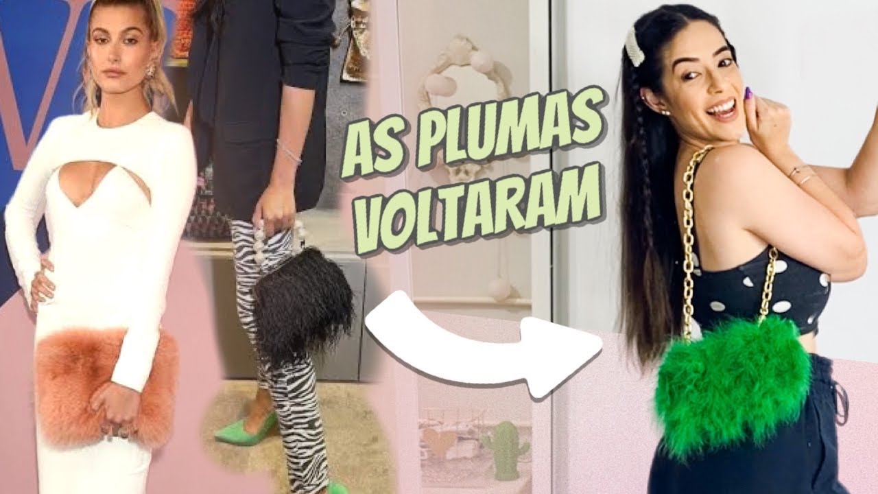 BOLSA DE PLUMAS GASTANDO R$6,00 REAIS!