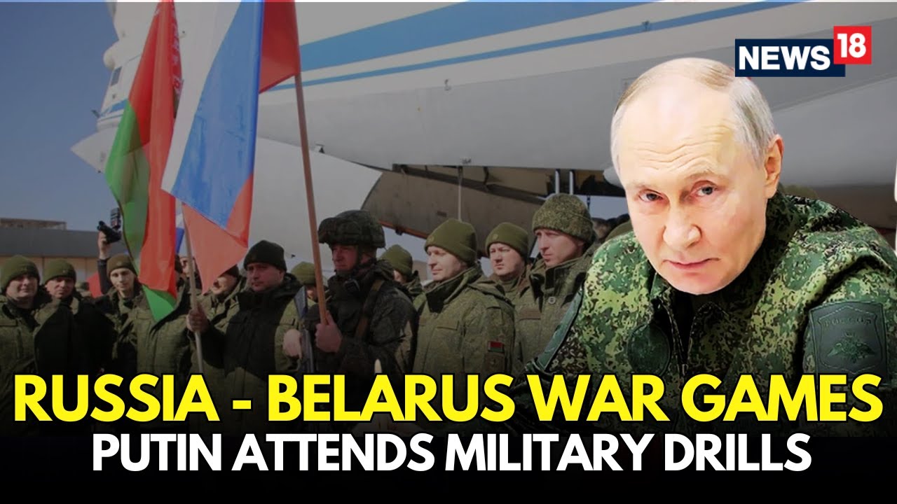 LIVE | Putin Commands Powerful Military Drills in Russia’s Nizhny Novgorod Region | Belarus | N18G