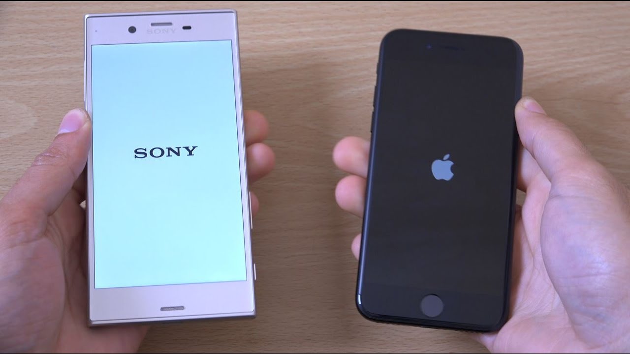 Sony Xperia XZs vs iPhone 7 - Speed Test!