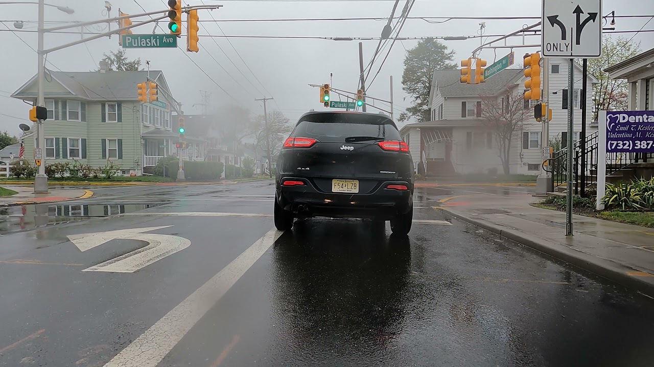 A Rainy day drive to Brunswick Square Mall