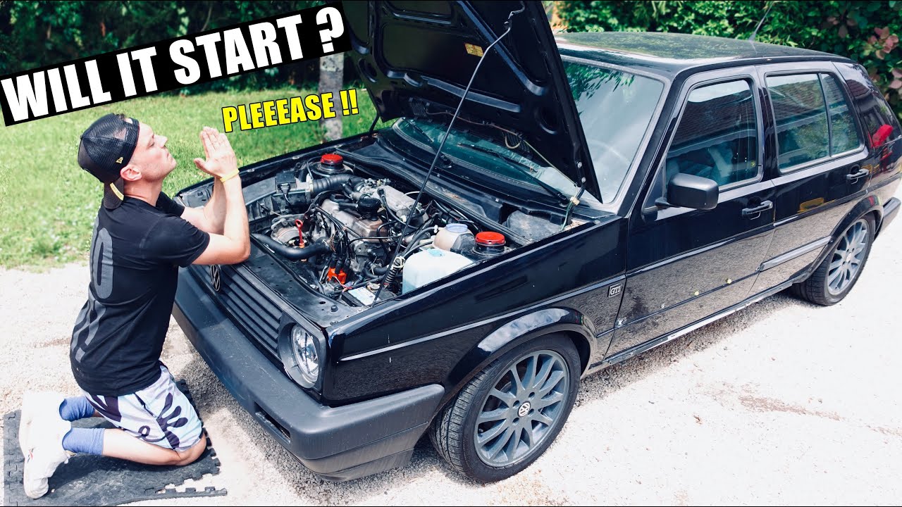 Engine Install & First start up?... GOLF GTI Restoration