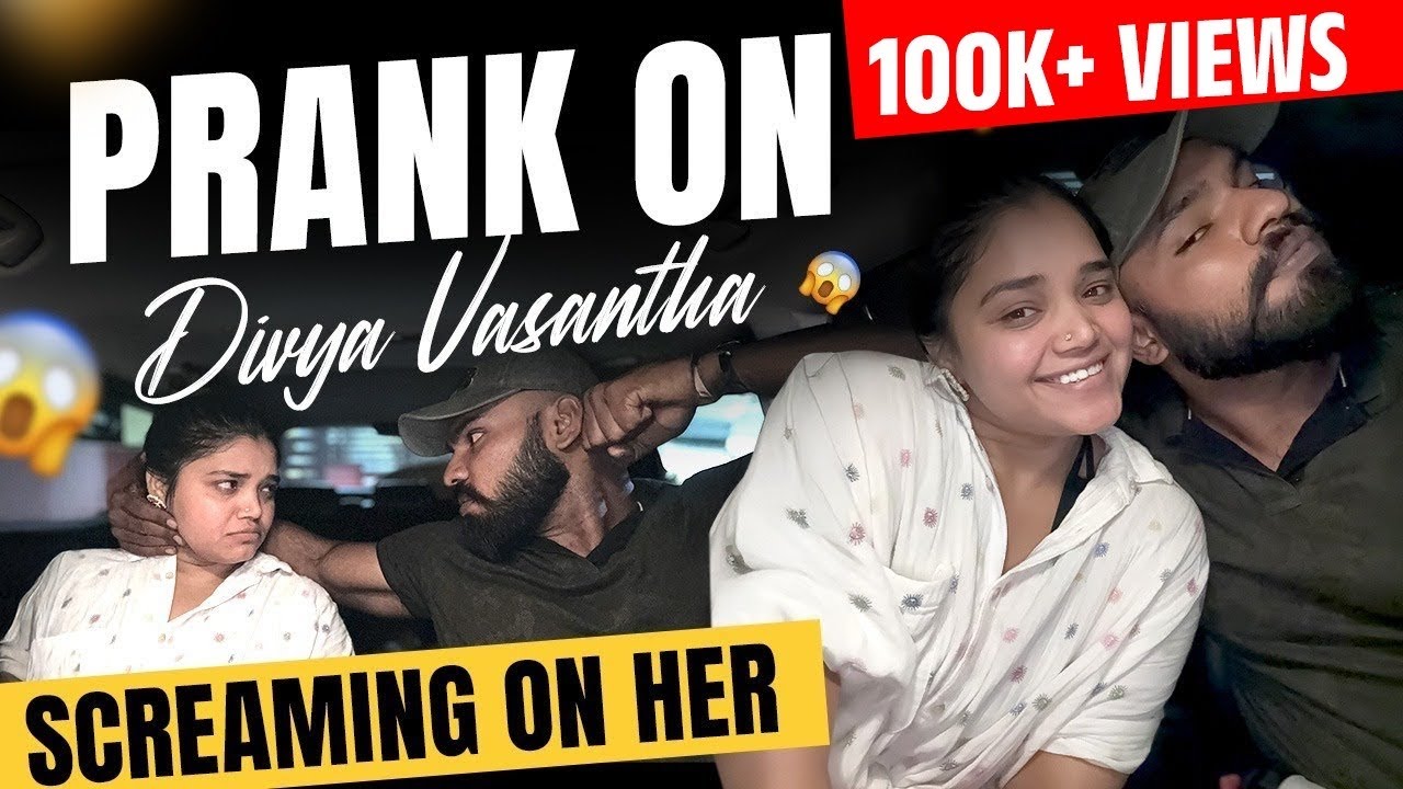 Prank on Divya Vasantha - Screaming Surprise Gone Wrong😂 | Kannada Prank | Funny @Divya_vasantha