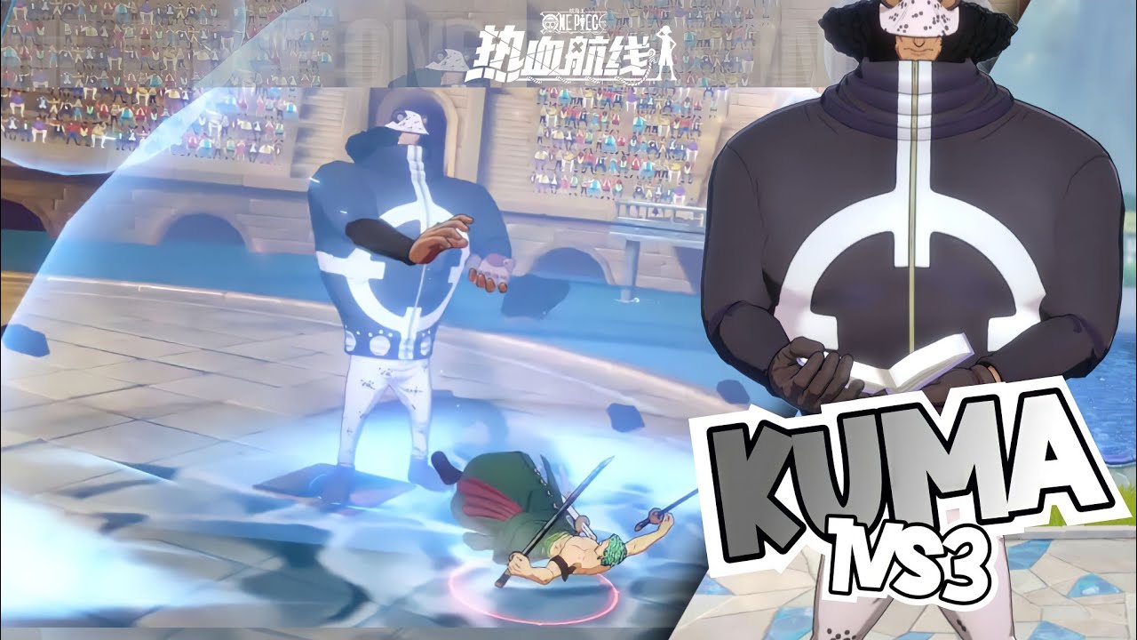 EXPERIENCE HELL ITSELF‼️ BARTHOLOMEW KUMA 1VS3 PVP GAMEPLAY - One Piece Fighting Path