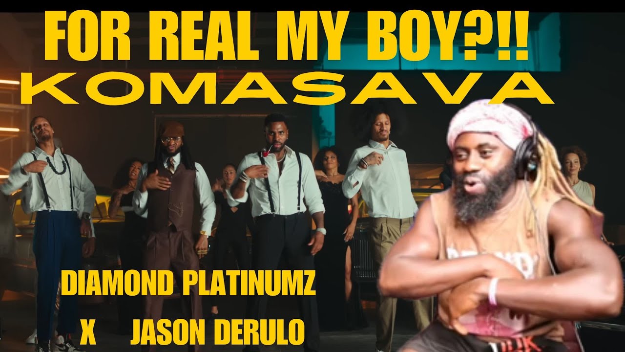 Diamond Platnumz x Jason Derulo ft Khalil & Chley - Komasava Remix (Official Music Video) | REACTION