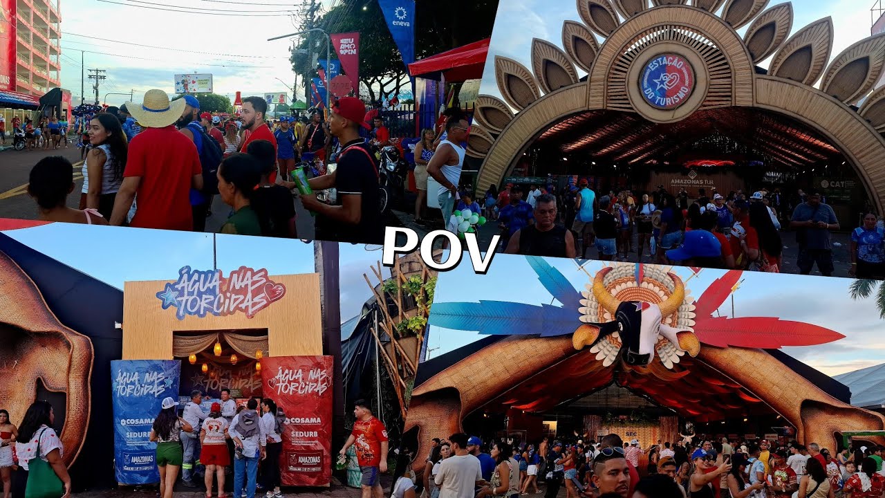 POV: NA MULTIDÃO EM PARINTINS (BUMBÓDROMO, CATEDRAL)