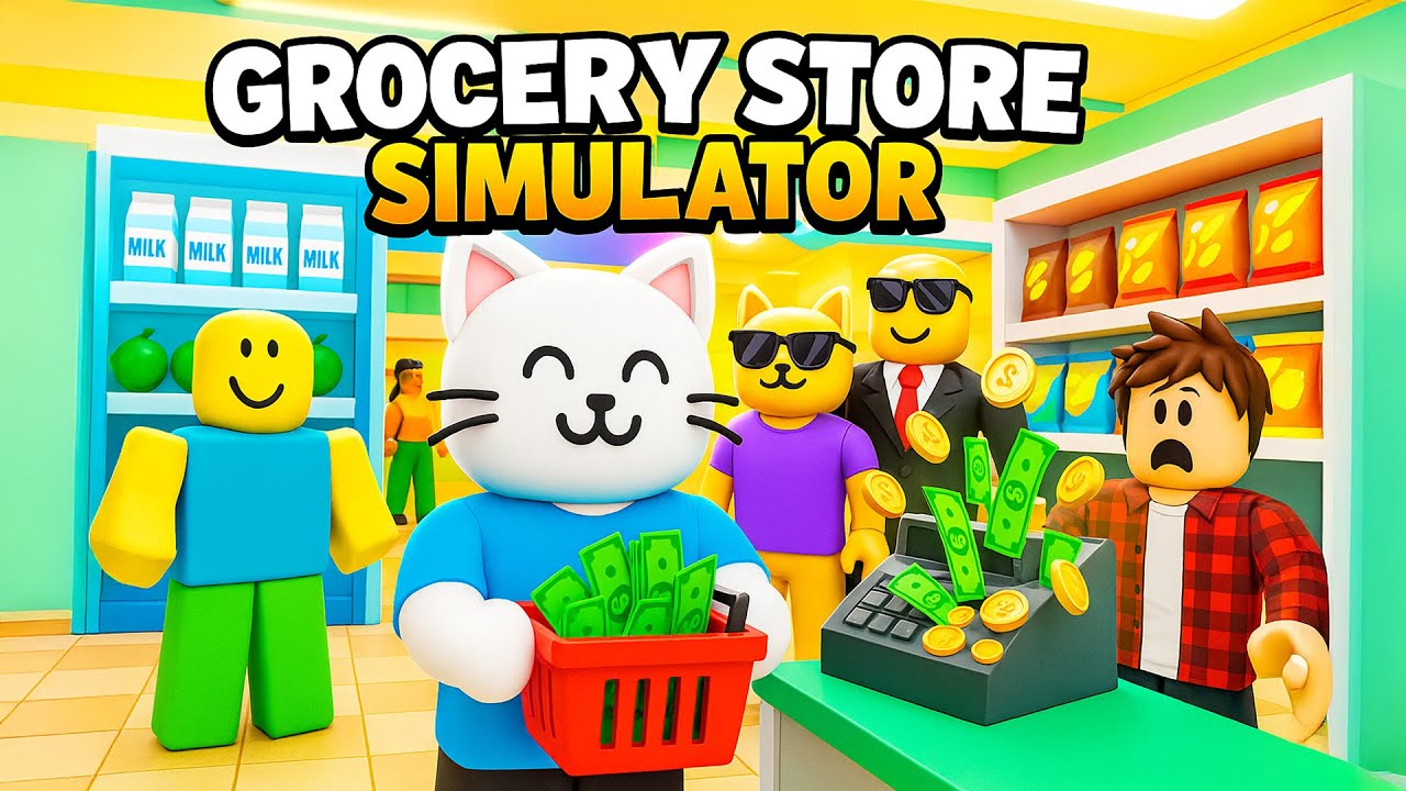 Supermarket Empire: From Small Shop to Mega Mart!💸🛒