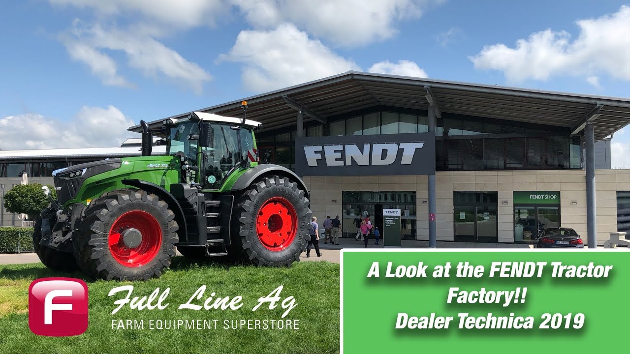 Fendt Tractor Factory in Marktoberdorf Germany (Dealer Technica 2019)