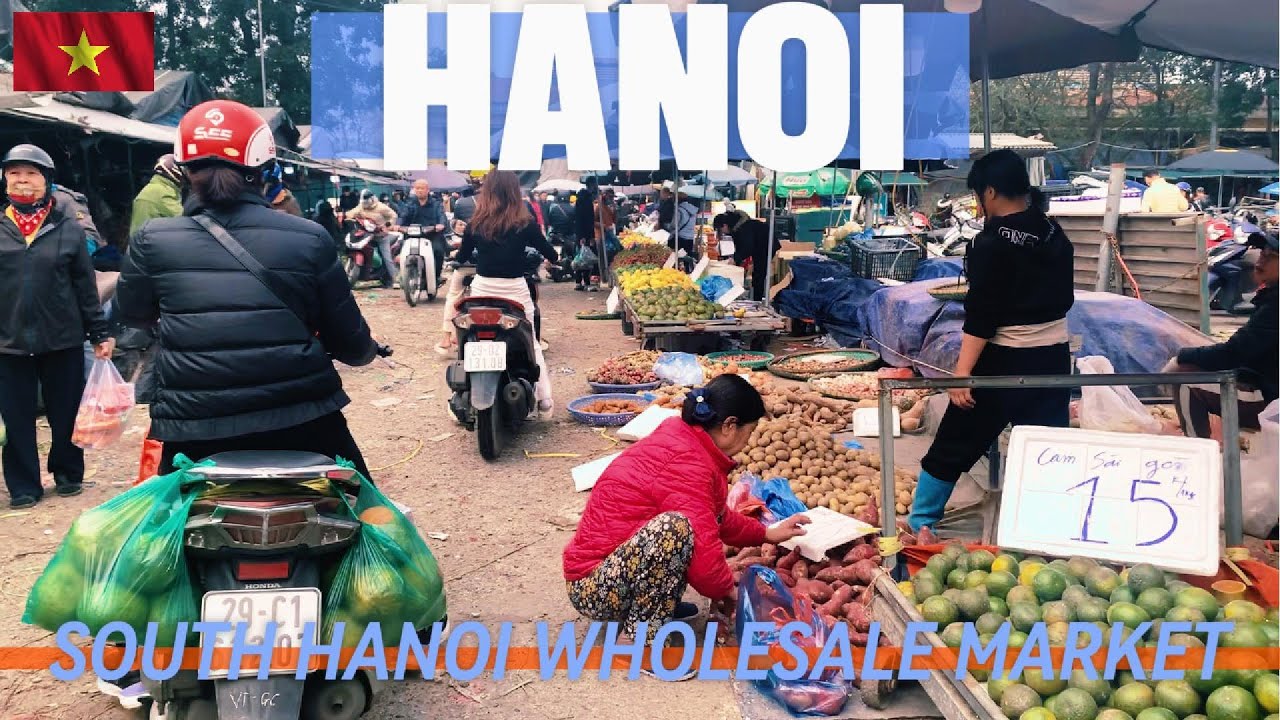 I Explore SOUTHERN HANOI's Busiest WHOLESALE MARKET!
