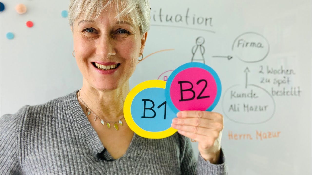 telc Deutsch B1*B2 Beruf | Schreiben Teil 1 | Deutsch lernen