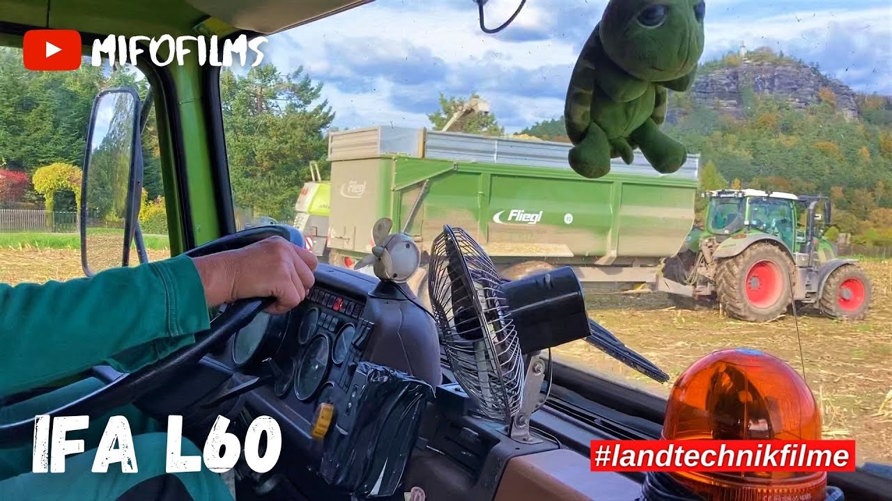 Maisernte 2021 Live OnBoard im IFA L60 Cockpit | SOUNDVIDEO | IFA DDR Landmaschinen by mifofilms