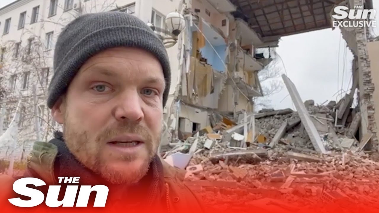 The Sun's Defence Editor goes inside Ukraine’s booby-trapped city of Kherson