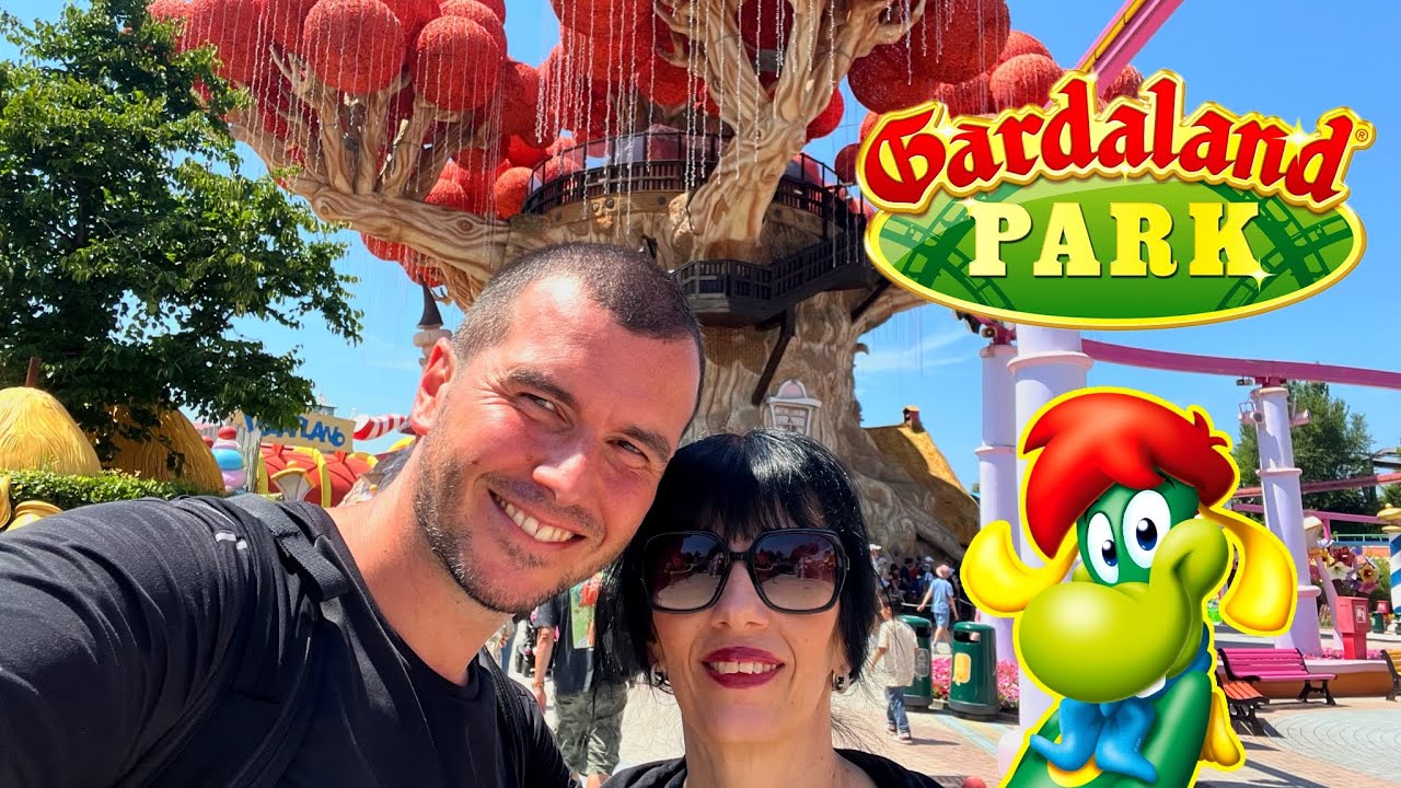 GARDALAND Vlog - Ein Tag im italienischen Disneyland! (Erstbesuch) 🇮🇹🎢🎠 2024