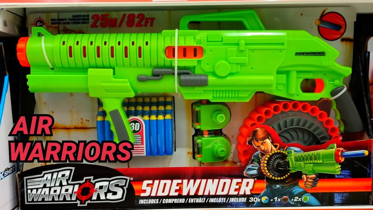 AIR WARRIORS SIDEWINDER - MAINAN TEMBAK TEMBAKAN