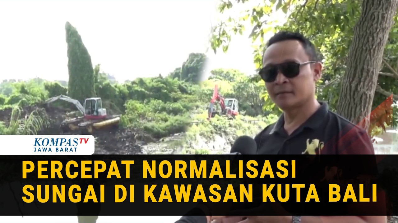 Pemkab Badung Percepat Normalisasi Sungai di Kawasan Kuta Bali