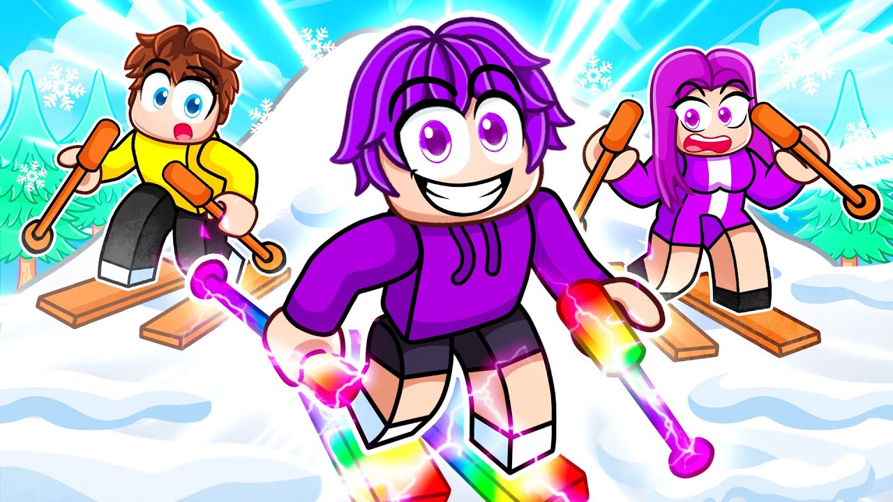 I Spent $100,000 In SKI RACE Simulator To Troll My Friends…