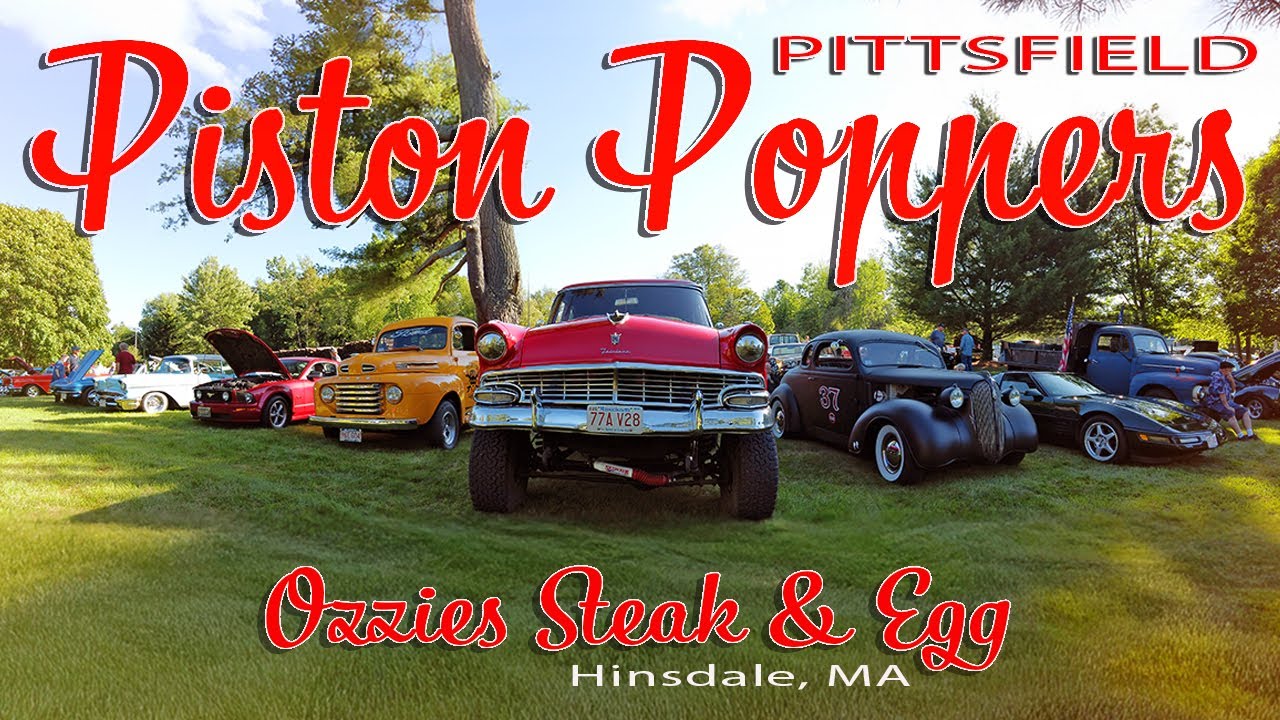 Pittsfield Piston Poppers Cruise Night at Ozzies July 2025