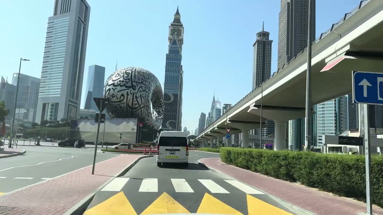 JLT to One Central 🇦🇪 | Dubai Business Drive | 4K 60FPS 3 March 2026