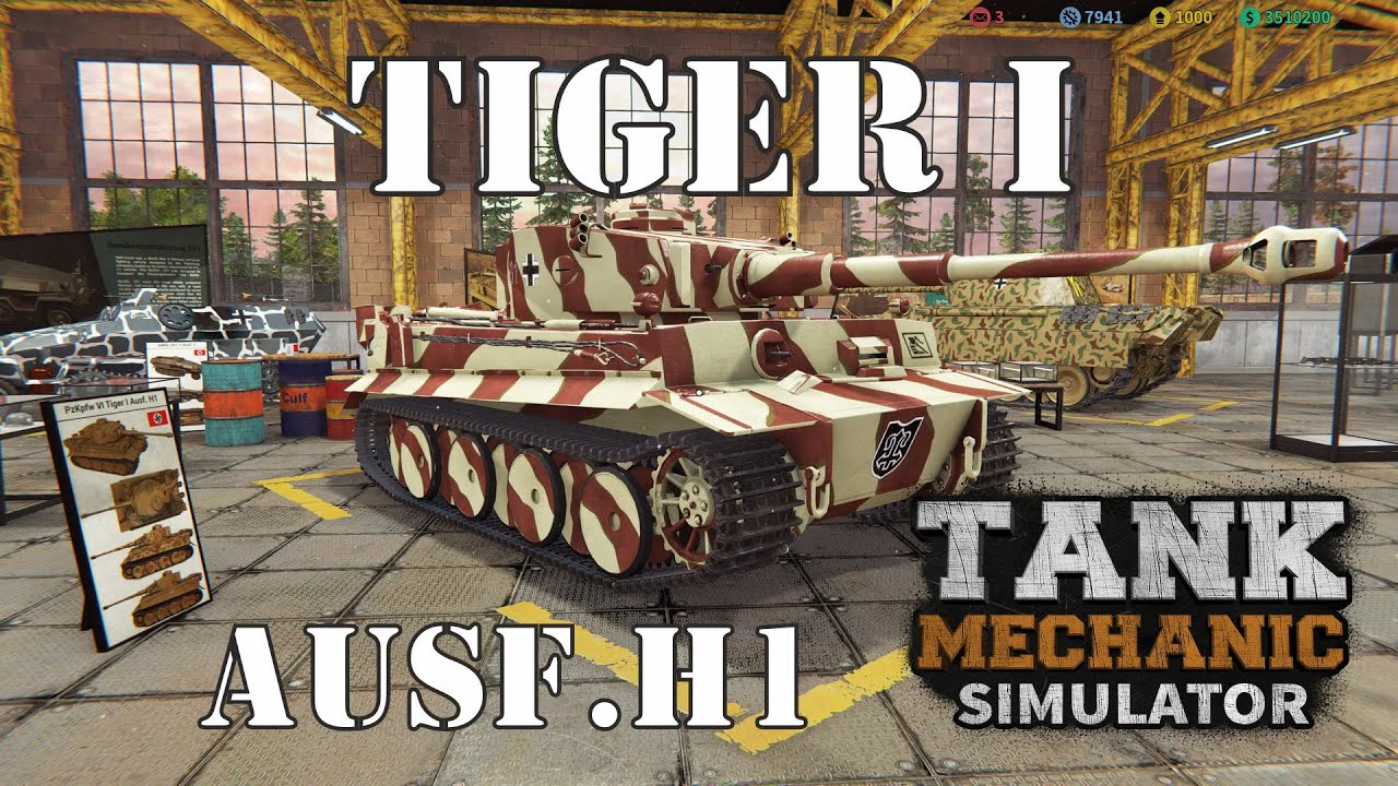🔧 Renovace Tiger I - Tank Mechanic Simulator #02