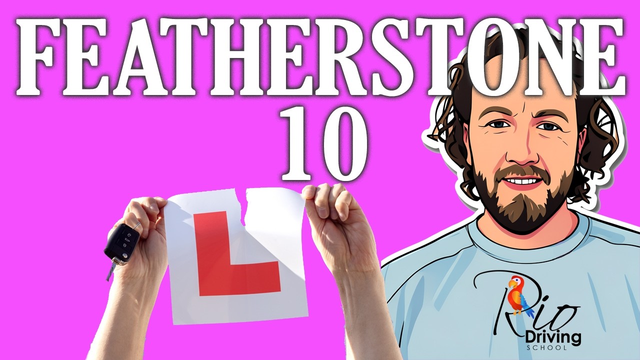 Driving Test Route 10 | Featherstone | Driving Tutorial | Learn to Drive