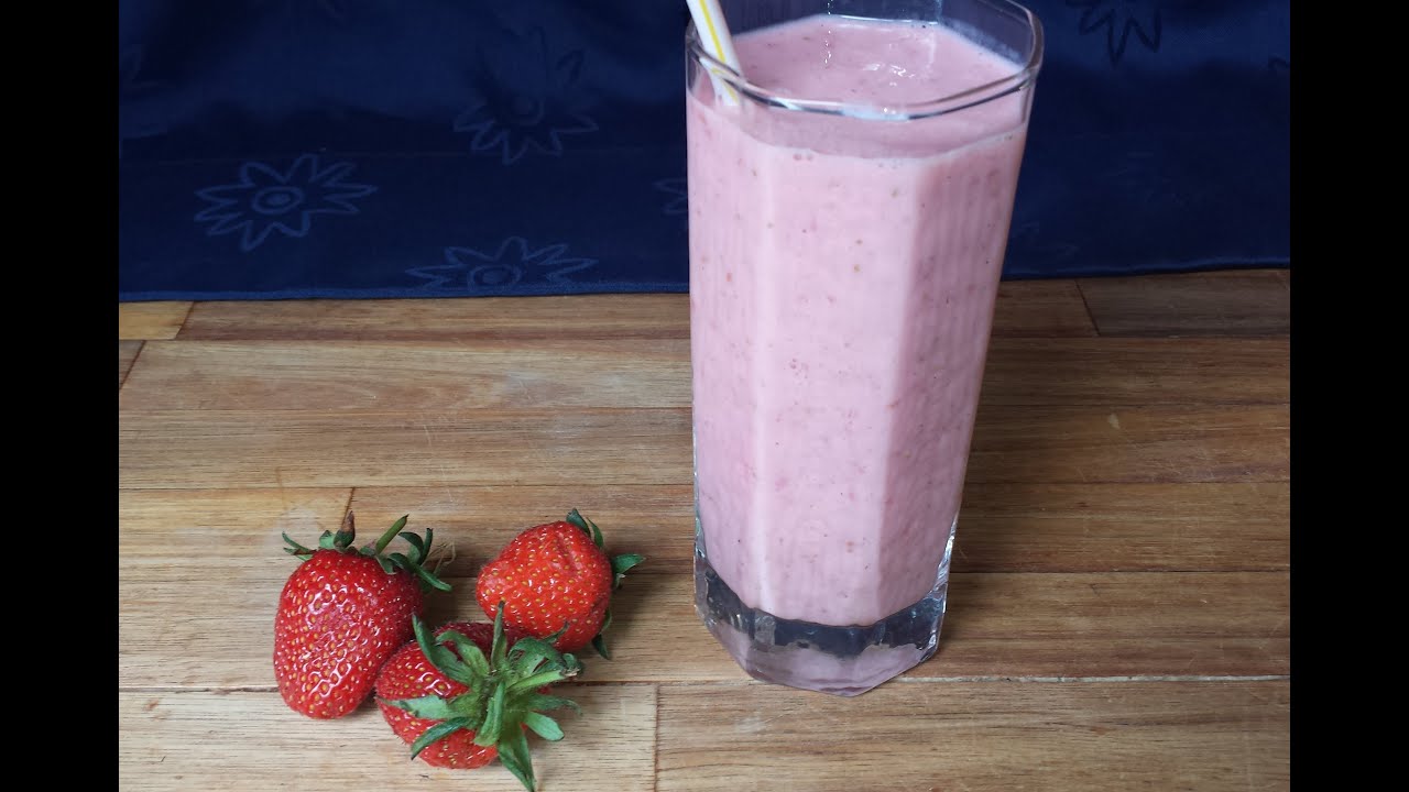 Thermomix TM 31 - Erdbeer-Lassi - erfrischendes mit Erdbeeren