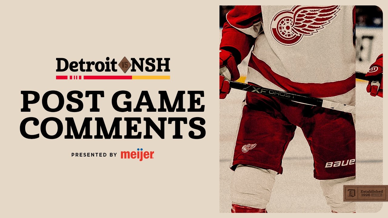 Marco Kasper, Cam Talbot, Emmitt Finnie, Todd McLellan Post Game Comments @ NSH | March 2, 2026