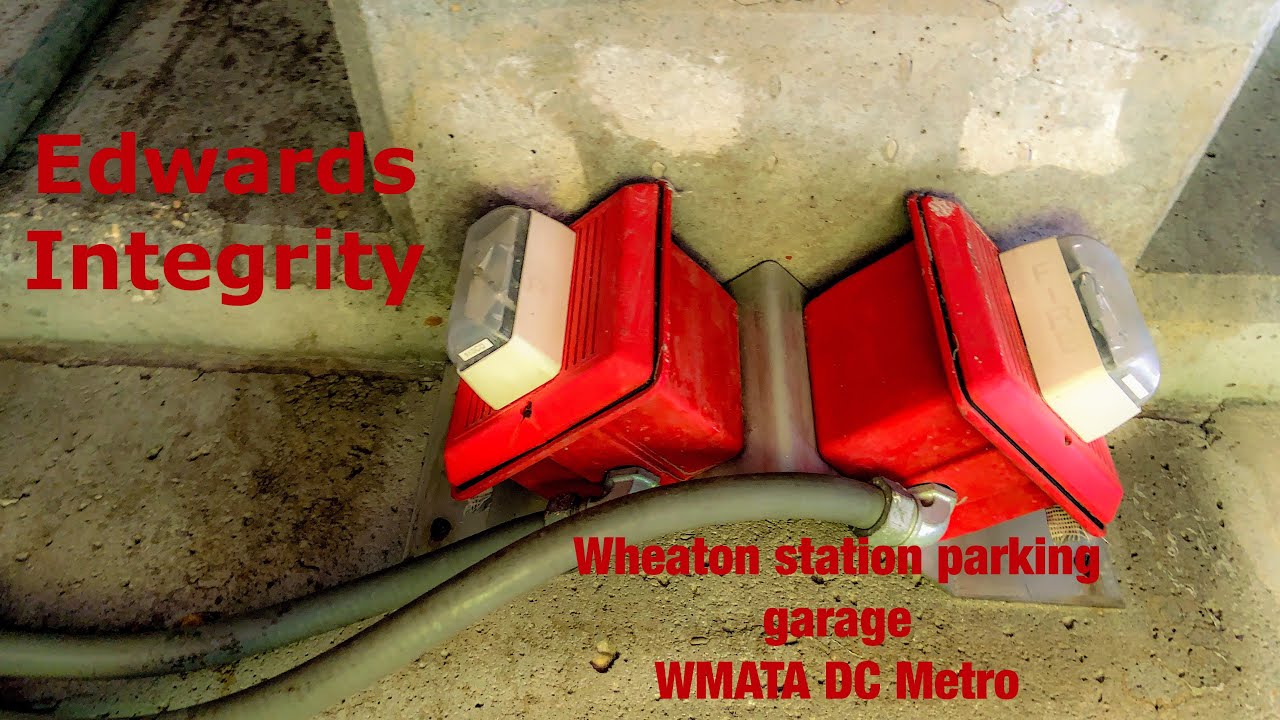 Fire alarms going off at Wheaton metro parking garage WMATA Edwards Integrity