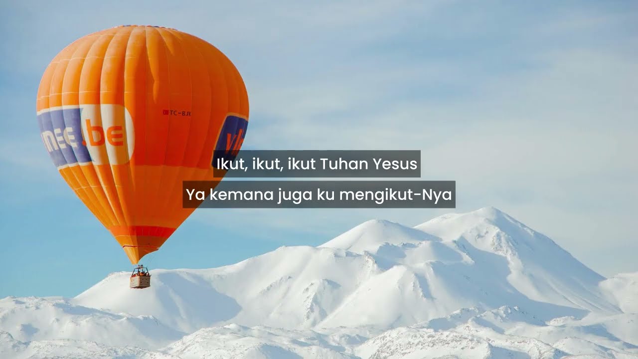 KJ 370 Ku Mau Berjalan dengan Jurus'lamatku (Lyrics Video & Instrument)