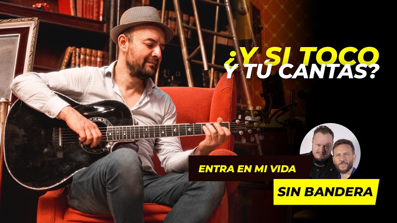 ENTRA EN MI VIDA-SIN BANDERA #karaoke #acustico #foryou #parati #sinbandera #entraenmivida