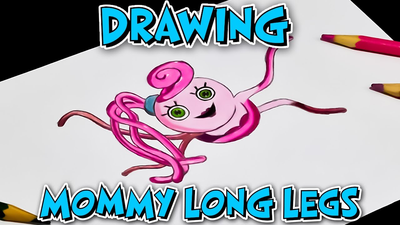 How To Draw - Mommy Long Legs - Poppy Playtime