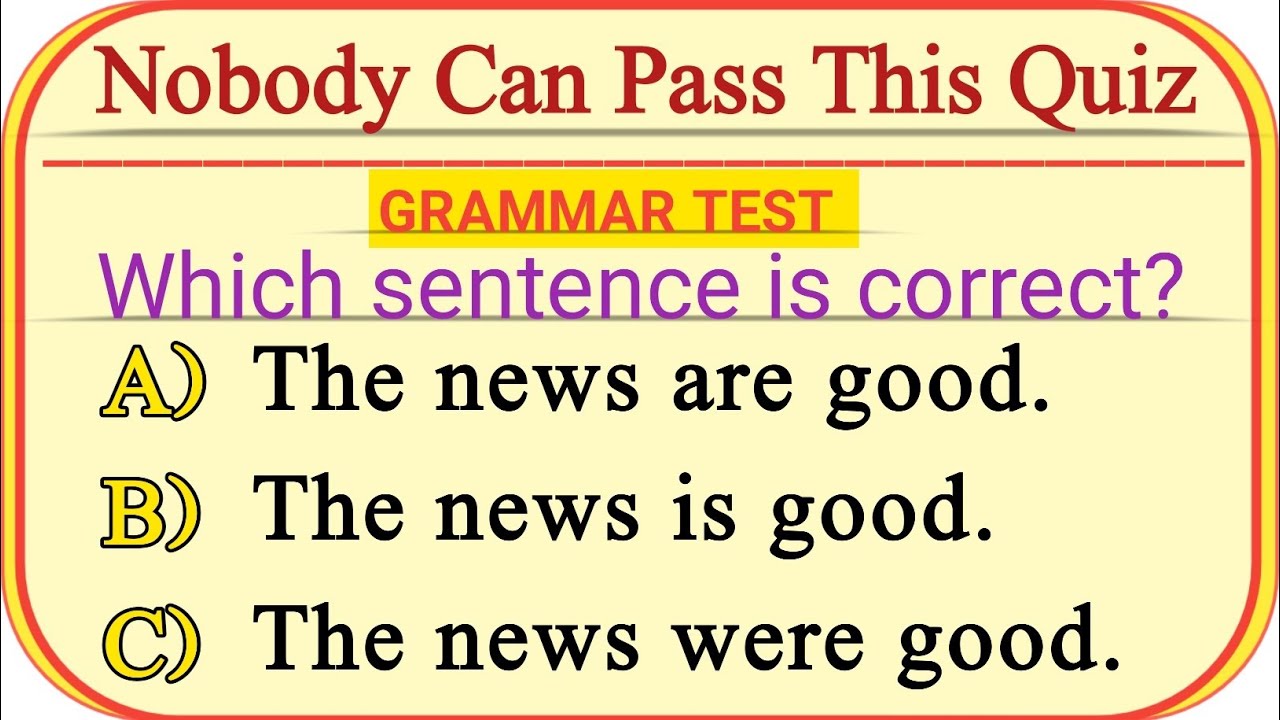 Only 3% Can Score 10/10 in This English Grammar Quiz! Are You One of Them?#englishgrammar 