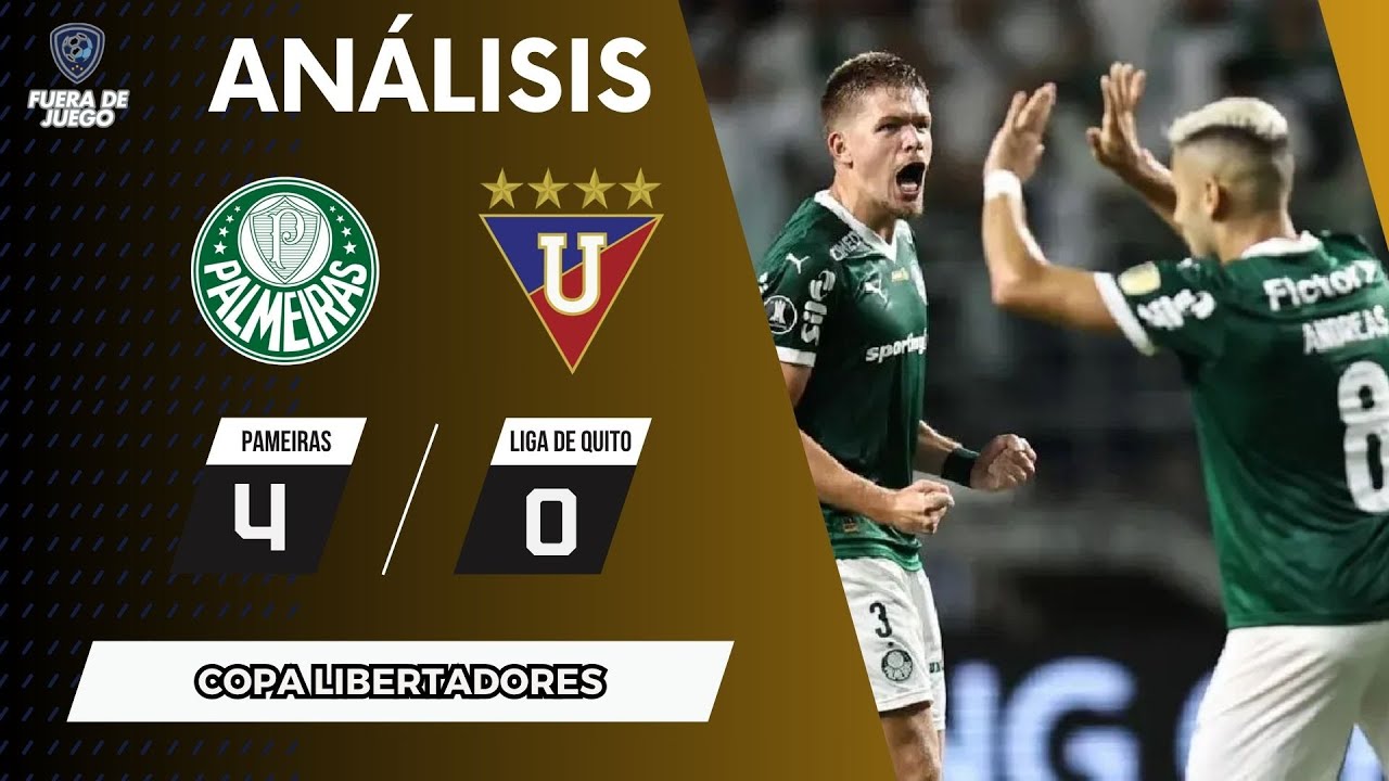 🏆NOCHE HISTORICA DE PALMEIRAS AL REMONTAR LA LLAVE A LIGA DE QUITO ⚽