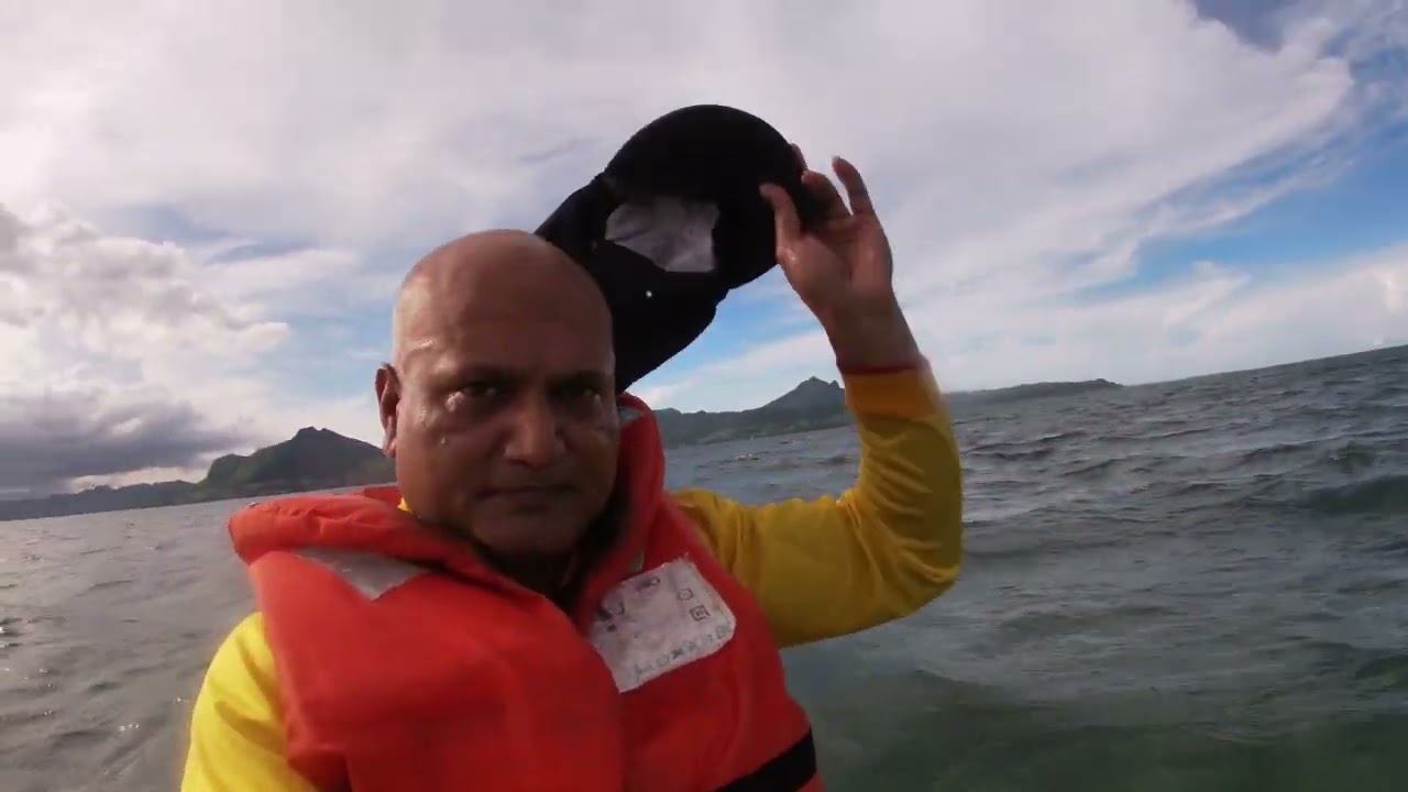 ILE AUX PHARE KAYAKING...MAURITIUS