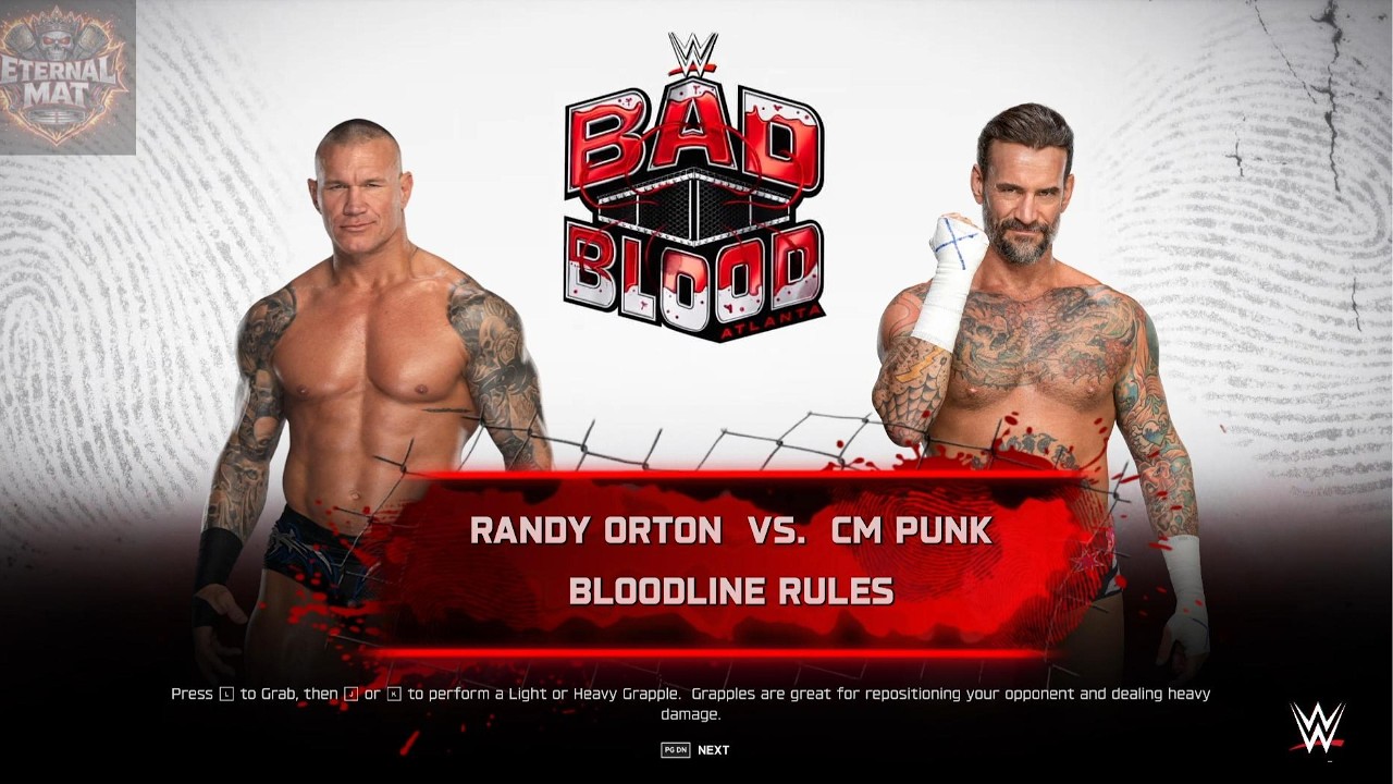 Randy Orton vs CM Punk (Bloodline Rules)