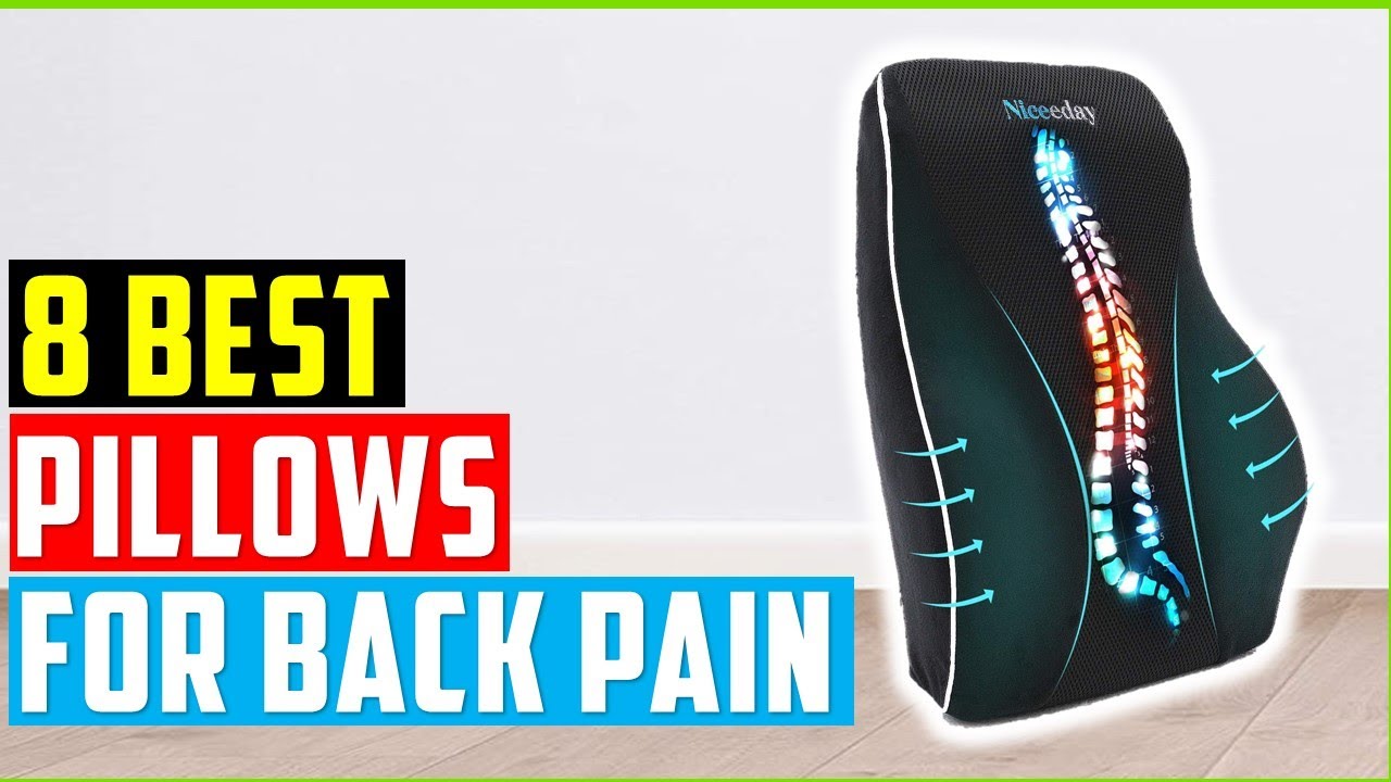 ✅8 Best Pillows To Alleviate Back Pain In 2023 | Top 8 Pillows Review