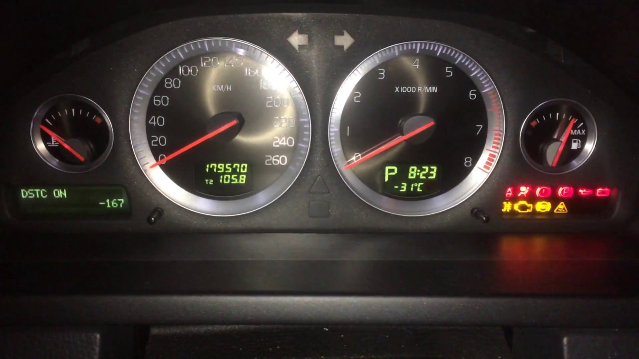 Volvo XC90 Snowflake 2.5T Engine starting -31°C