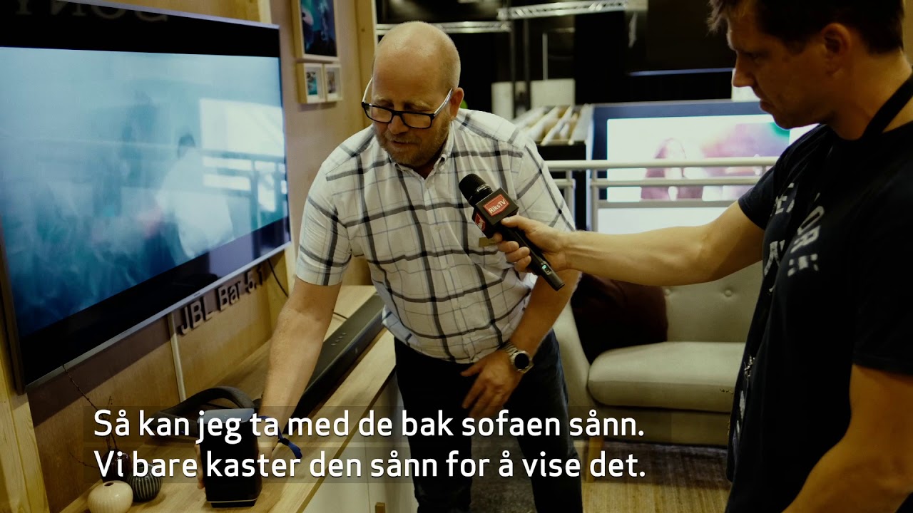 Slik får du superlyd til TV-en