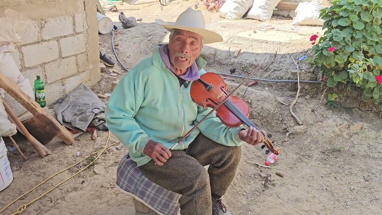 Un violinista de Yucunicoco 