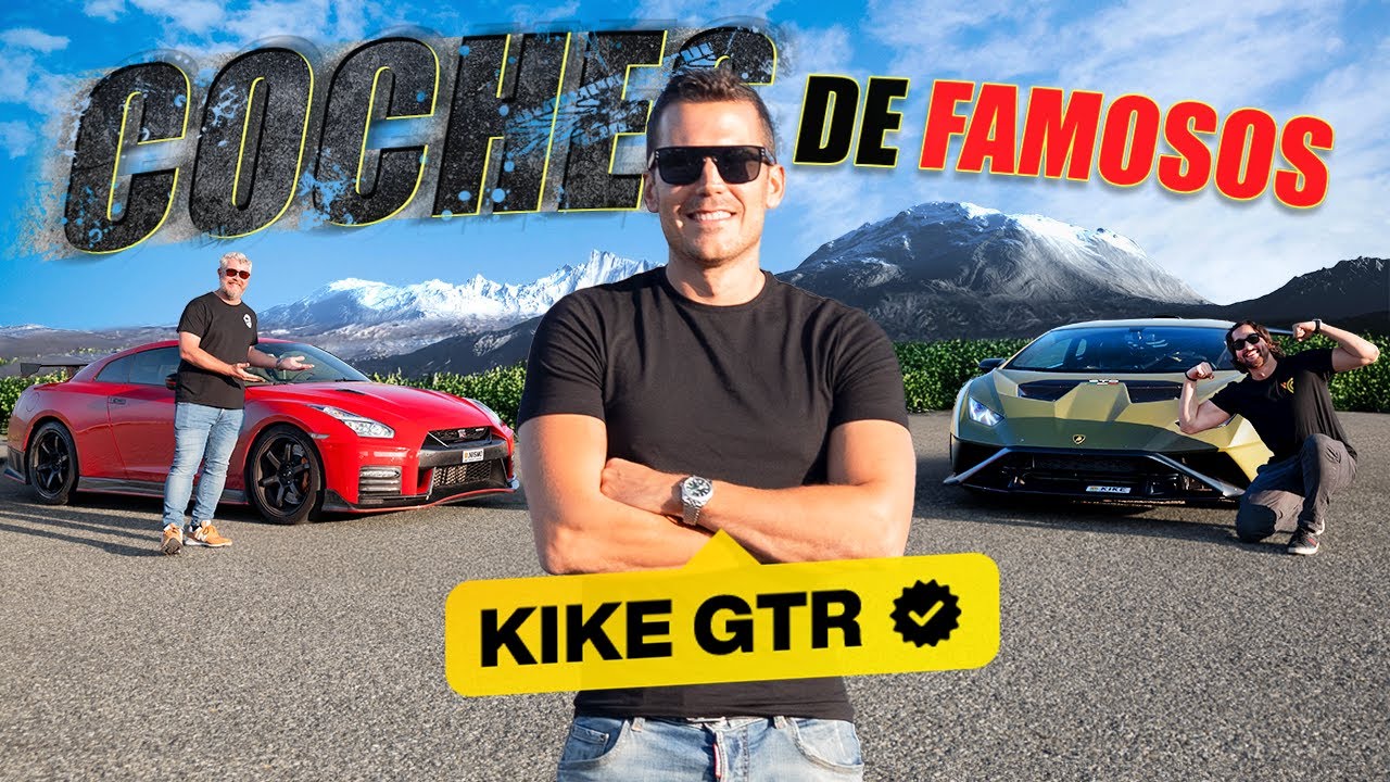 COCHES DE FAMOSOS: KIKE GTR nos ENSE&Ntilde;A 2 de sus COCHES FAVORITOS!
