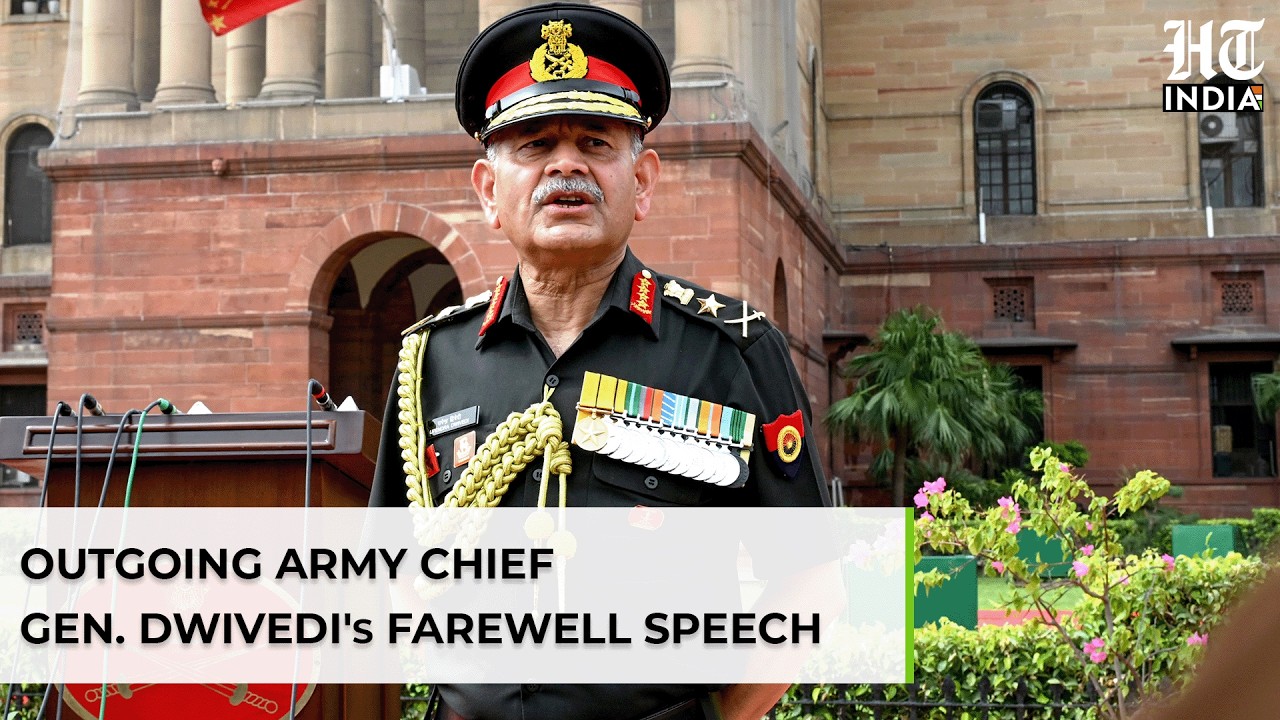 On TV, Outgoing Army Chief General Upendra Dwivedi's Farewell Speech: Big Message On Pakistan