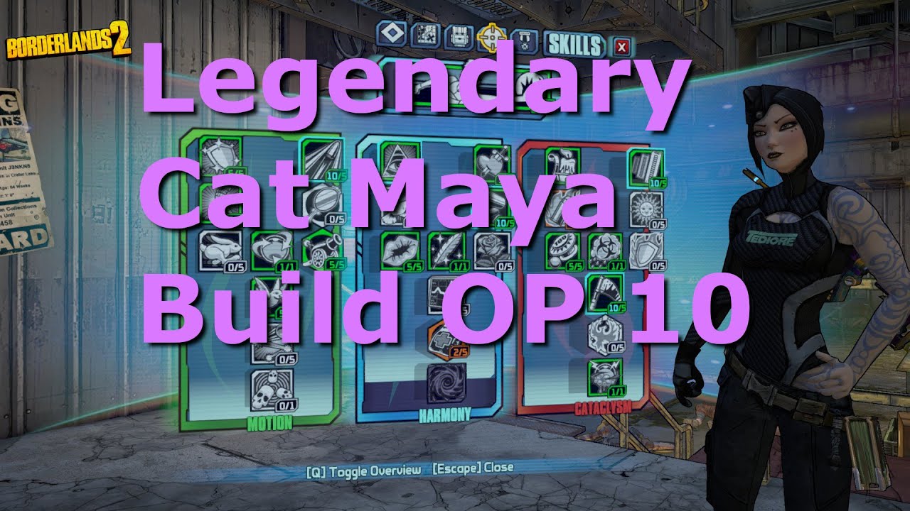 Легендарная кошечка Майя | Borderlands 2 | OP 10