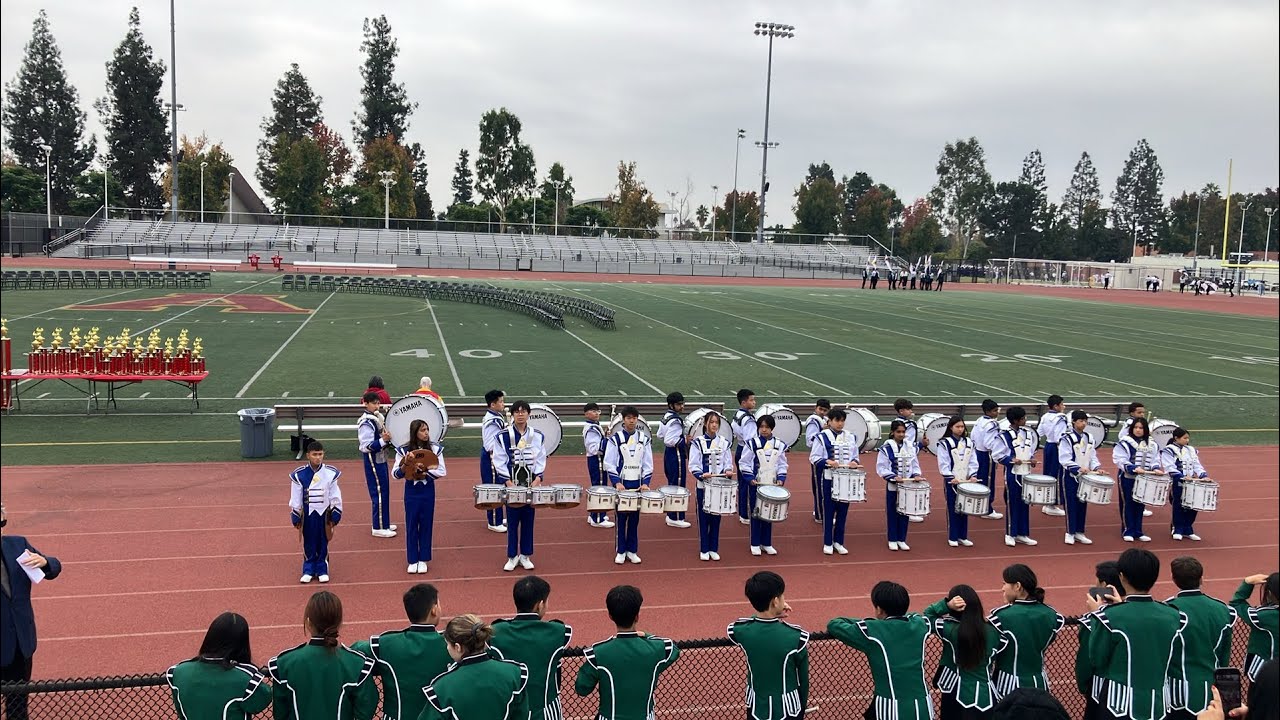 Drum line 🥁 Arcadia Festival of Bands 2024
