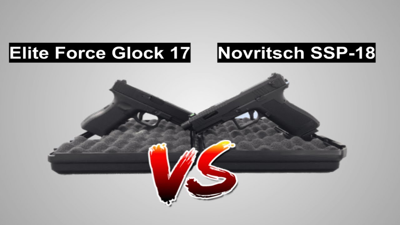 How Good is the Novritsch SSP-18? (SSP-18 vs. Elite Force Glock 17)