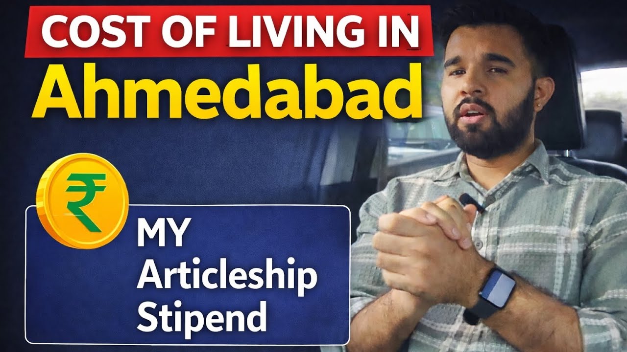 Cost of living in Ahmedabad 💸| My articleship Stipend ✨| CA Final | CA Aspirants| 