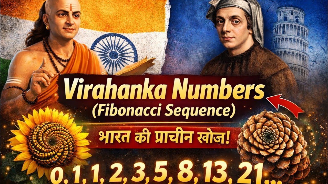 भारत की शानदार खोज🇮🇳/ प्रकृति का गणितीय रहस्य/VIRAHANKA NUMBERS 