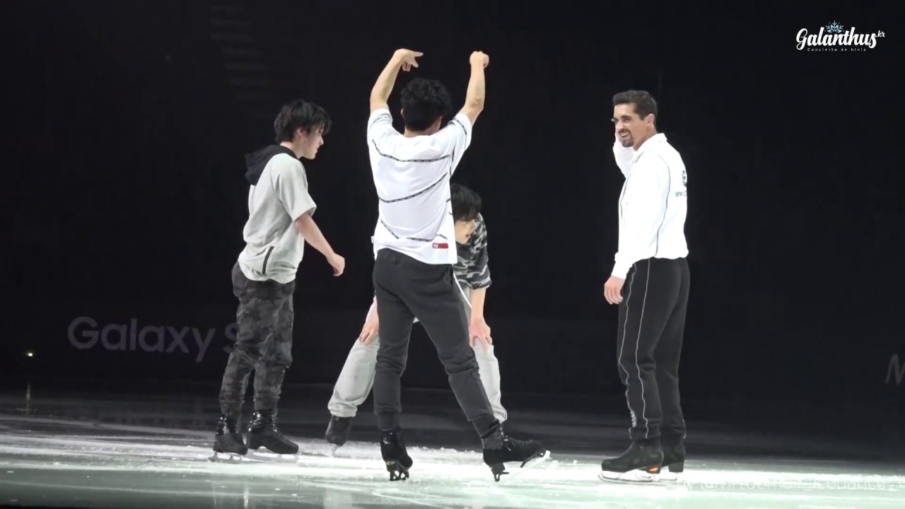 190606 All That Skate 2019 :  Nathan Chen, Javier Fernandez, Shoma Uno, Junehyoung Lee / Thunder