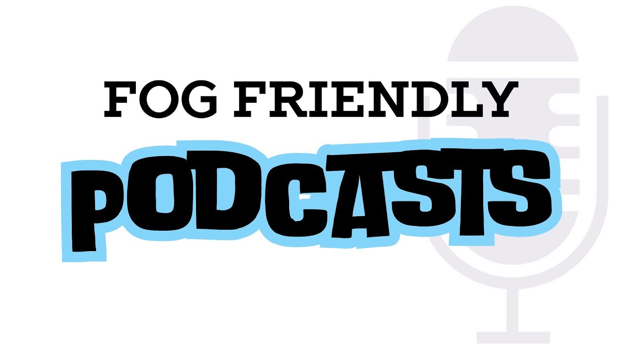 10 Fog-friendly podcasts for readers and writers.