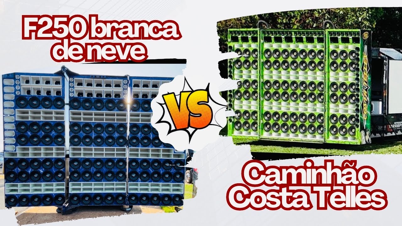 CAMINHÃO COSTA TELLES vs F250 BRANCA DE NEVE