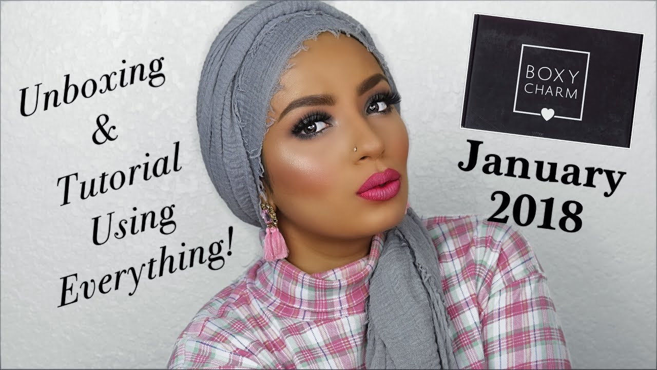 January 2018 BOXYCHARM Unboxing & Tutorial